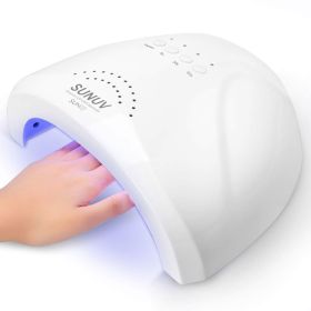 UV LED Nail Art Lamp 30 Beads Nail Drying Gel Nail Polish Curing SUNone 48 Watt LED UV Auto Sensor Suitable for Newcomers as well as Home Nail Salon U