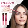 2Pcs New Wild Eyebrow Brush Square Simulated Hairline Eyebrow Paste Artifact Eyebrow Brush Brow Makeup Brushes