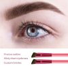 2Pcs New Wild Eyebrow Brush Square Simulated Hairline Eyebrow Paste Artifact Eyebrow Brush Brow Makeup Brushes